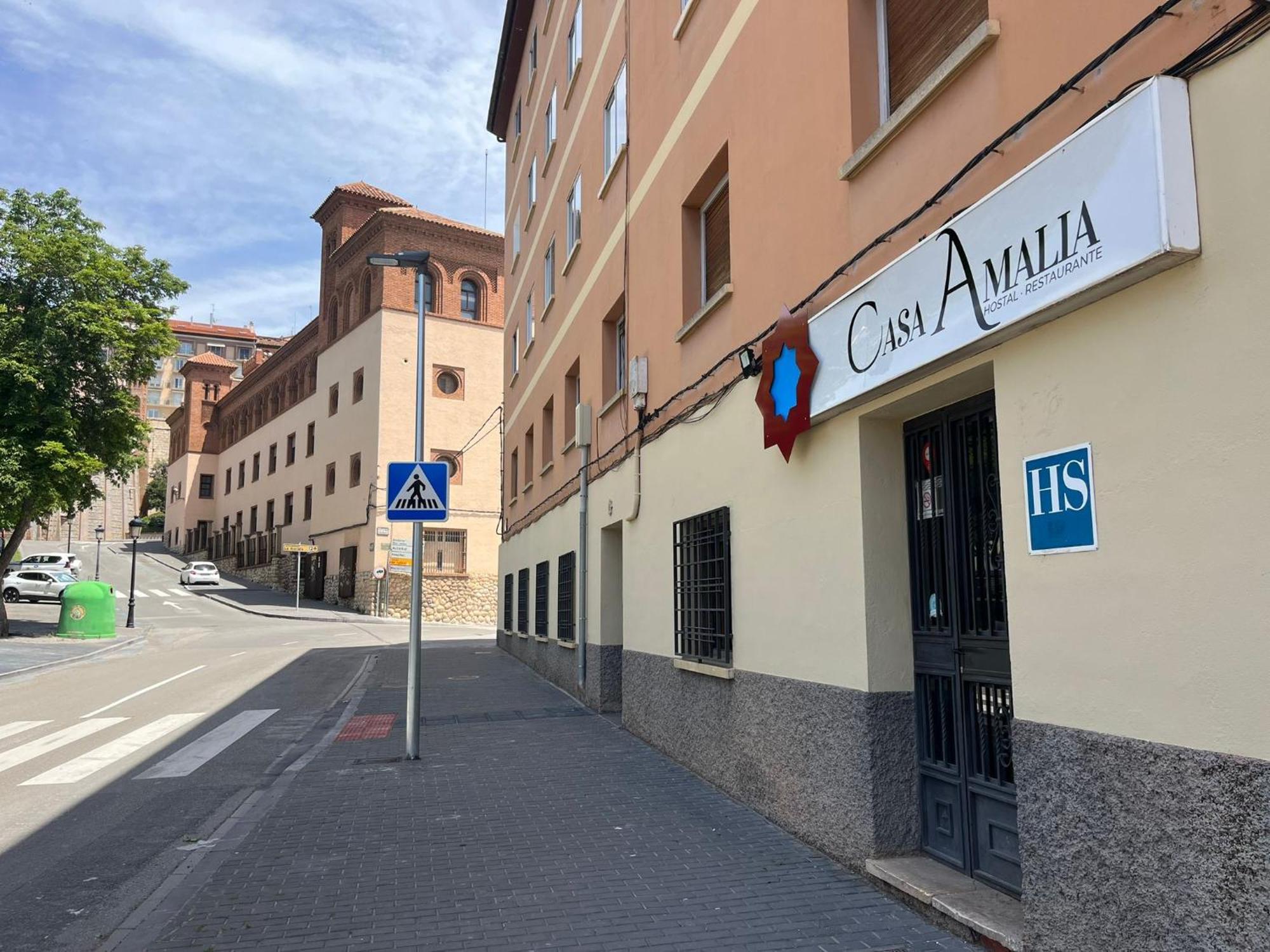 Hostal Casa Amalia Teruel Exterior foto